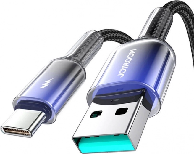 Joyroom USB-A naar USB-C kabel 3 A 1,2 m zwart