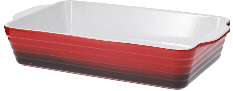 Vuurvaste ovenschaal 36 × 20,5 cm, rood