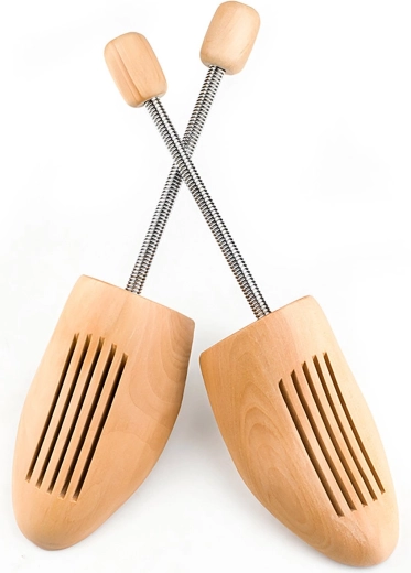 Houten veerbelaste schoenspanners 43–44