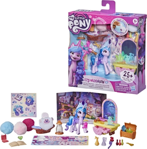 Hasbro My Little Pony Sprankelende scènes speelset pony met accessoires