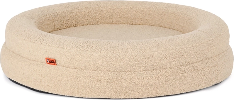 Orthopedische hondenmand Explorer Dog Dognut M/L 100 cm sandy beige