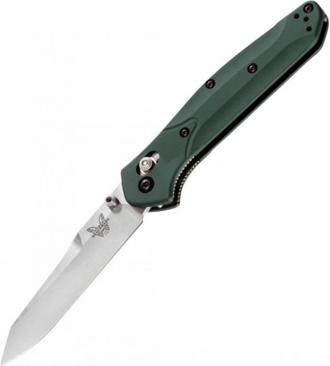 Benchmade 940 Osborne reverse tanto zakmes 8,6 cm, groene aluminium