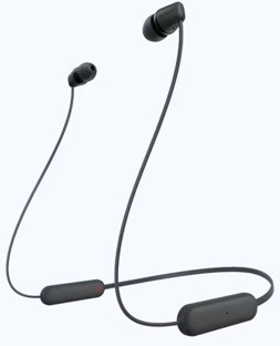 Draadloze in-ear koptelefoon SONY WI-C100 – zwart