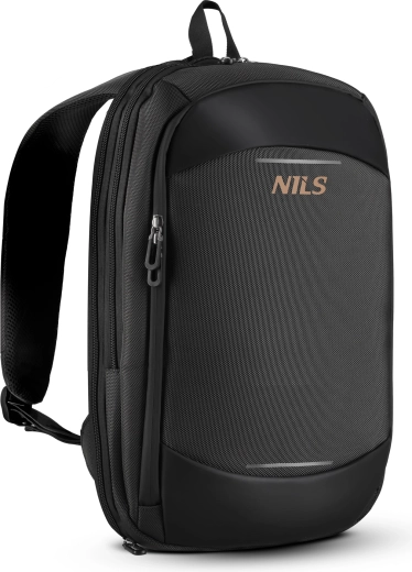 Stedelijke laptoprugzak NILS in grijs