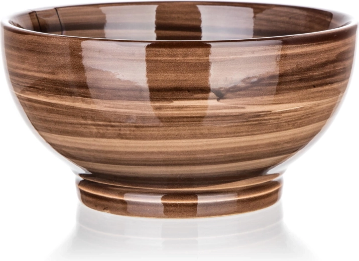 Keramische kom PALAS 14,3 cm bruin