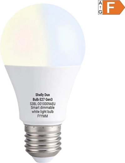 Shelly Duo Bulb Gen3 slimme LED-lamp E27