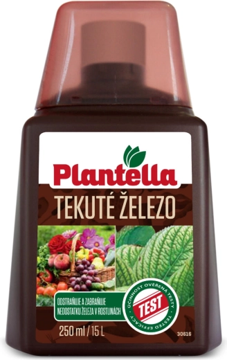 Vloeibaar ijzer – minerale meststof voor planten 250 ml Plantella