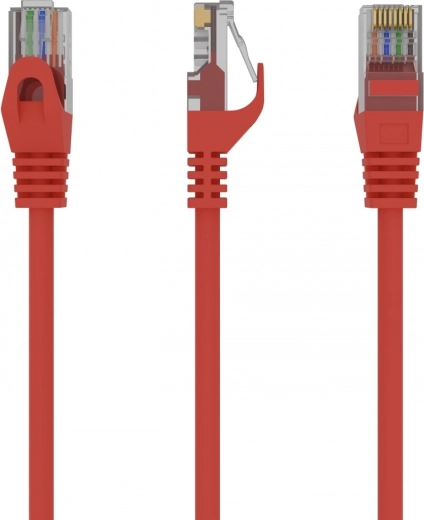 Netwerk-patchkabel Cat. 6 UTP 3 m rood