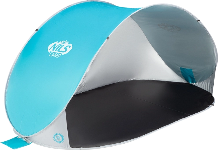 Pop-up strandtent NILS Camp NC3174 blauw