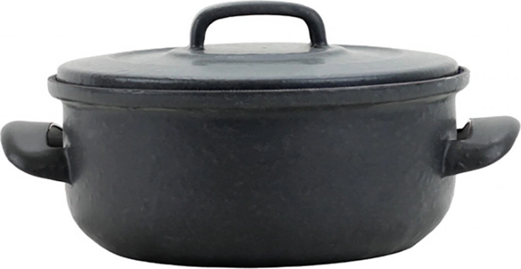 Geglazuurde pan met deksel 20 cm, 2 l BSE