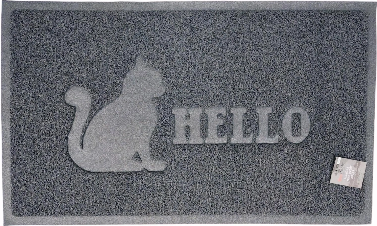 Deurmat met kattenmotief