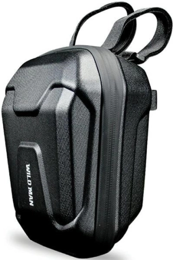 Tas voor step Wildman TS9 voor op het frame, zwart