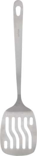 Silverline roestvrijstalen spatel met perforatie 32 cm