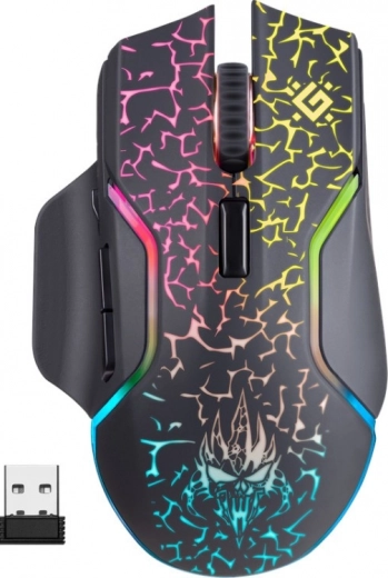 draadloze gamingmuis Defender Oneshot met RGB-verlichting 3200 DPI