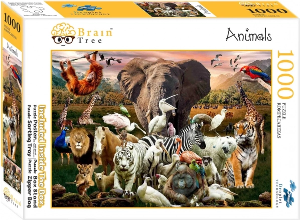 Puzzel Dieren 1000 stukjes