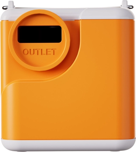 Flextail Nano pump 5c2 draagbare pomp 3-in-1 met kampeerlamp (oranje)