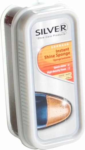 Silver Classic neutrale schoenpoetsspons