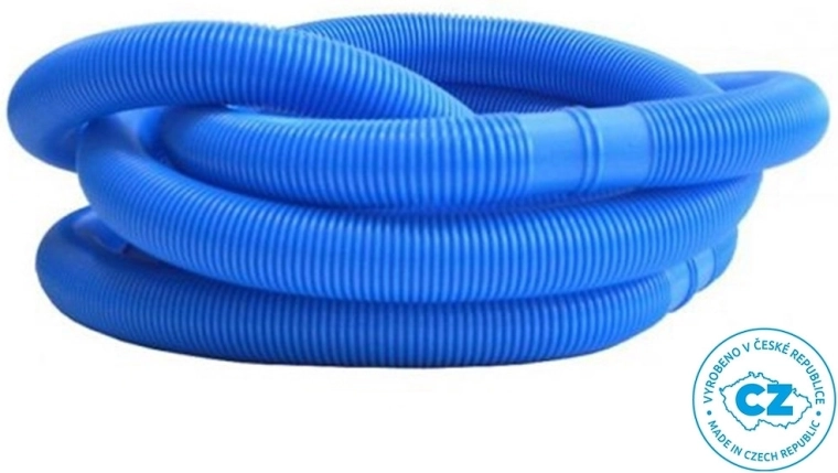 Zwembads lang 38 mm (6/4") 10 m, blauw