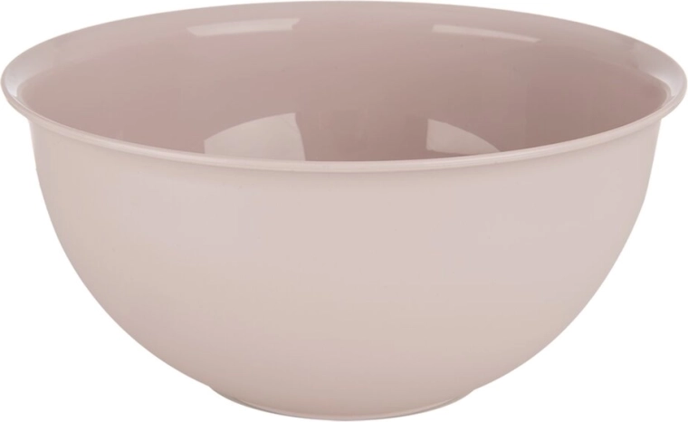 Plastic schaal Sandy oudroze 16,5 cm