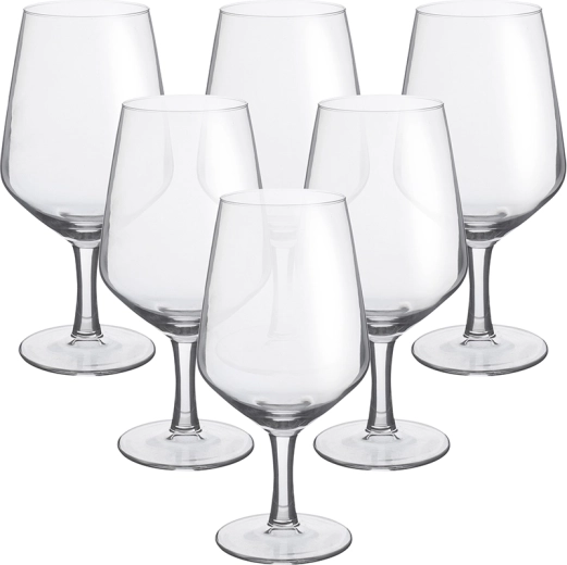Rubin set van 6 bierkelken 500 ml