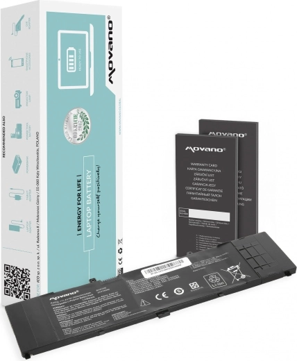 Movano batterij B31N1535 voor Asus Zenbook UX310UA en UX410UA 3900 mAh 44 Wh
