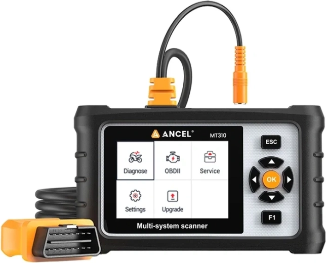 Diagnostische scanner voor motorfietsen Ancel MT310