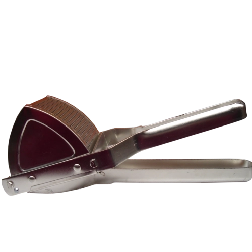 Aardappelstamper van vertind staal, 27 cm