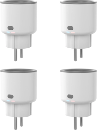 Slimme Wi‑Fi-stopcontacten SONOFF S60TPF, set van 4 stuks
