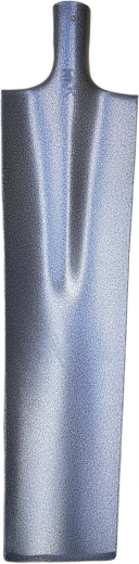 Schop voor smalle sleuven, hamerafwerking, zonder steel, 52 cm