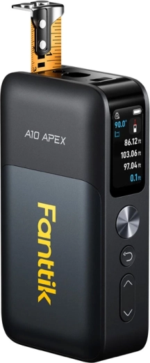Laserafstandsmeter 3-in-1 Fanttik A10 Pro met kruislijnlaser en digitale rolmaat