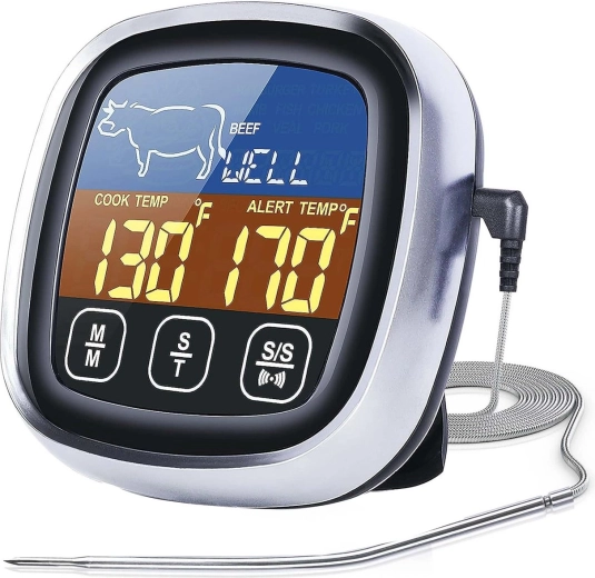 Digitale keuken- vleesthermometer Renew Force met sonde en kooktimer