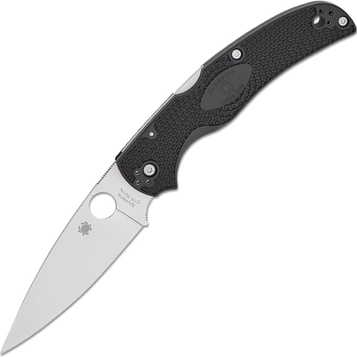 Zakmes SPYDERCO Native Chief Lightweight, zwart, satijn