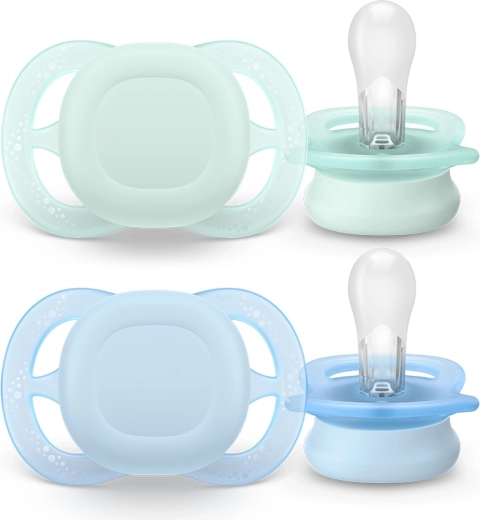 Philips Avent fopspeen UltraSoft voor pasgeborenen 0–2 m, 2 stuks