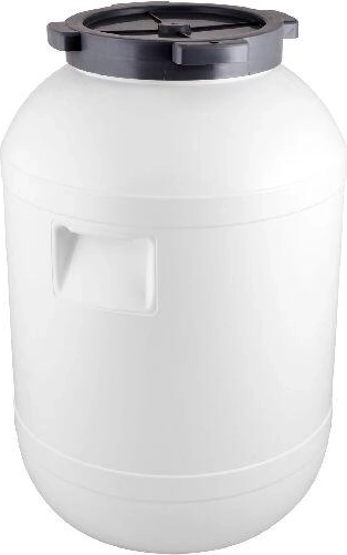 Kunststof ton voor zuurkool 60–65 l met schroefdeksel