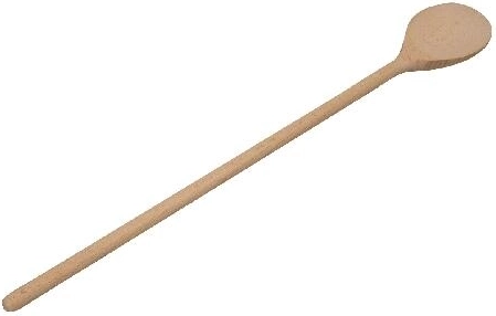 Ronde houten lepel 30 cm