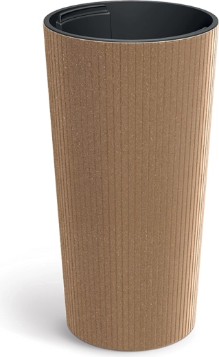 Bloempot Lamia Slim Eco Wood 25 cm Naturo