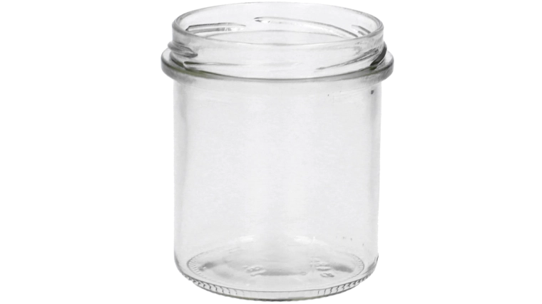 Glazen weckpot 350 ml, brede hals 82 mm