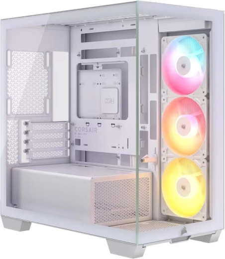 Computerbehuizing CORSAIR 2800X RS-R ARGB mATX panoramisch zwart