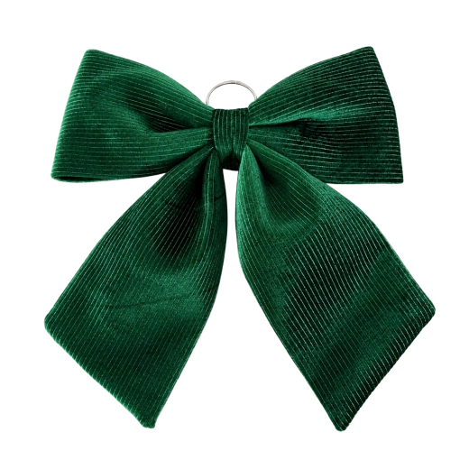 Kerstgroene strik 44 cm - 1 stuk