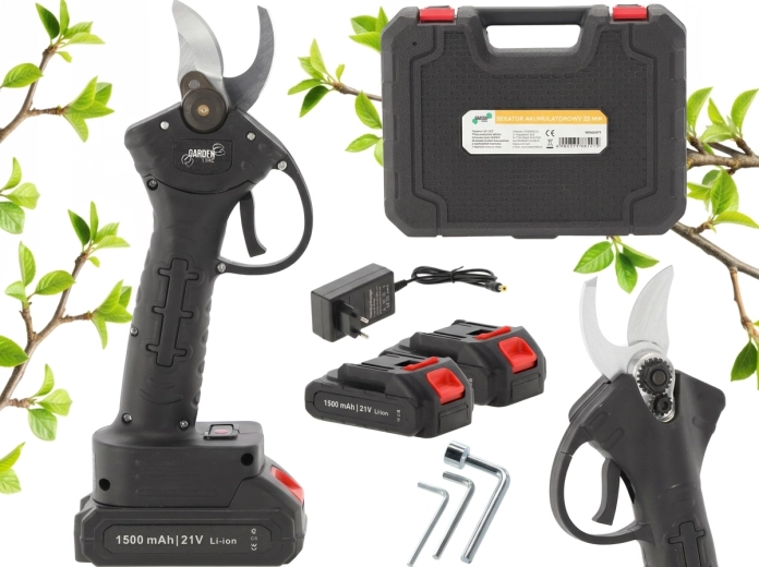 Accu-tuinsnoeischaar 21 V, snijdiameter 25 mm