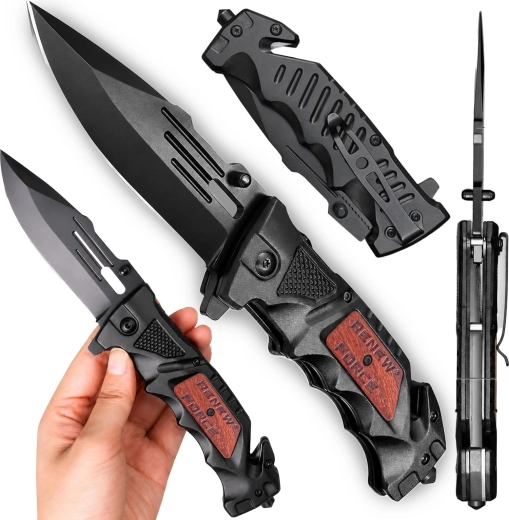Opvouwmes EDC Renew Force PKM-75 - 1 stuk