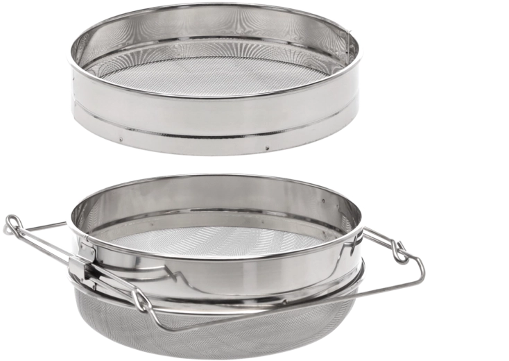 Dubbele roestvrijstalen honingszeef 24 cm