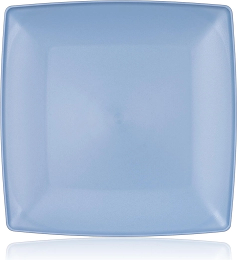 Serveerschaal Culinaria 23,5 × 23,5 cm, lichtblauw plastic