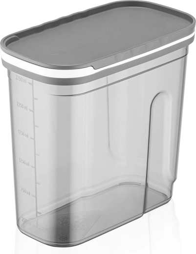 Kunststof voorraadbus voor droge levensmiddelen 3 l