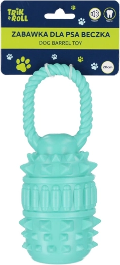 Hondenspeelgoed Ton met handvat blauw