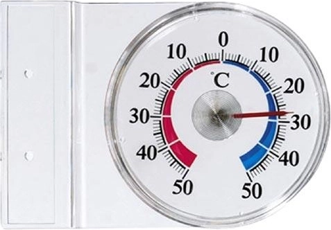 Ronde raamthermometer 7 cm PH