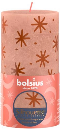 Rustieke kaars 130 × 68 mm – roomkaramel