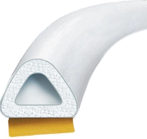 Raam- en deurdichting D 9 × 8 mm, wit, 100 m