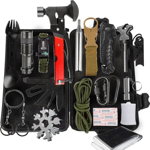Militaire survivalset SRV-18 (51-in-1)