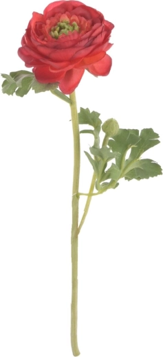 Kunstmatige ranonkel rood 37 cm